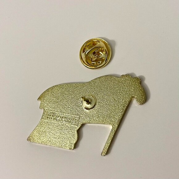 Vtg 2001 Enduring Freedom American Flag Statue Of Liberty Patriotic Lapel Pin - Picture 6 of 10